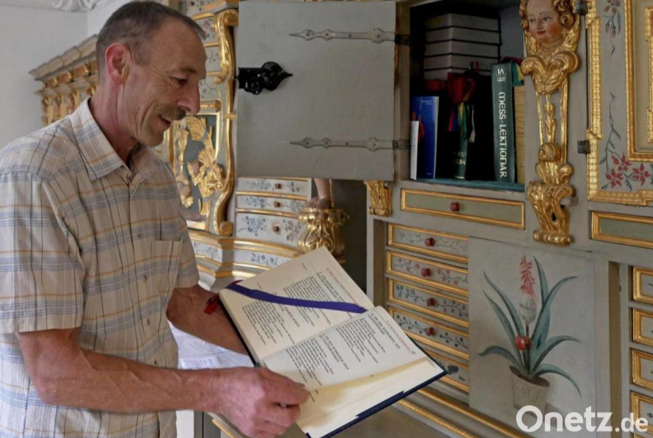 Der neue Mesner in der Basilika