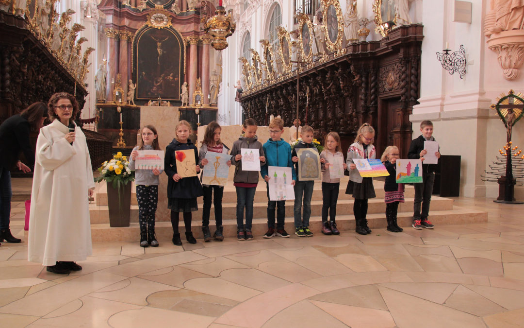 Basilika-Malwettbewerb junger Künstler*innen