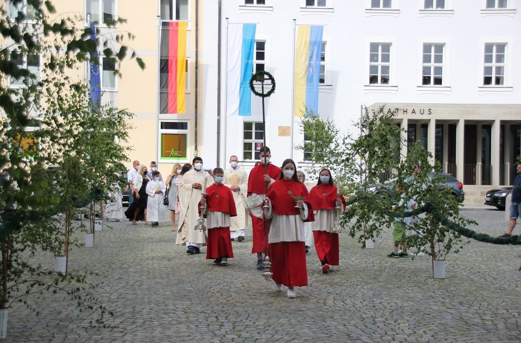 Erstkommunion am 20.06.2021 in der Basilika Waldsassen
