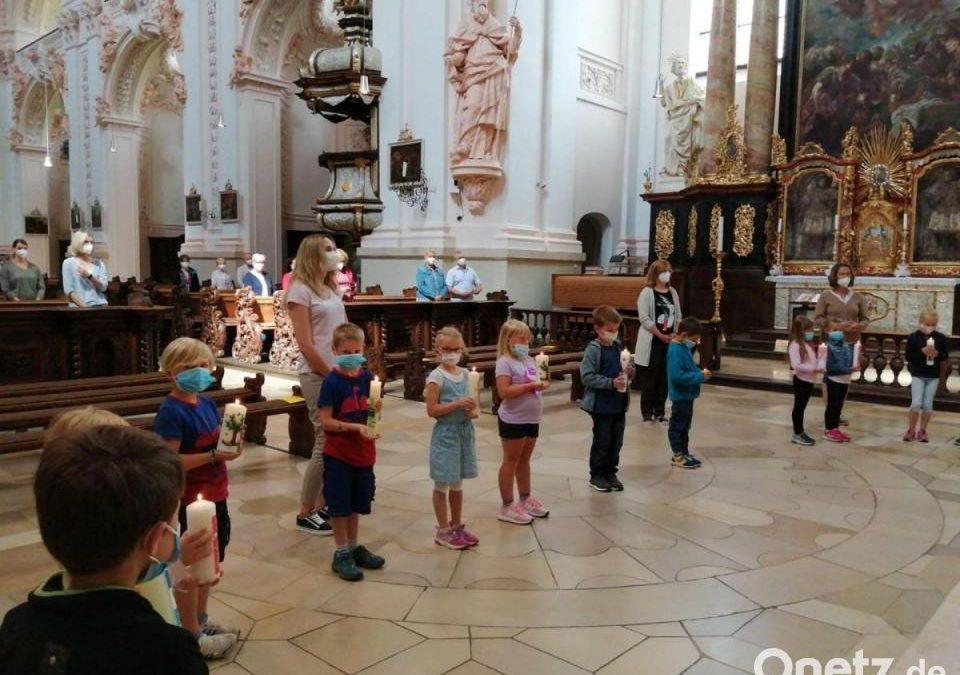 Tauferinnerungsfest für Vorschulkinder in der Basilika Waldsassen