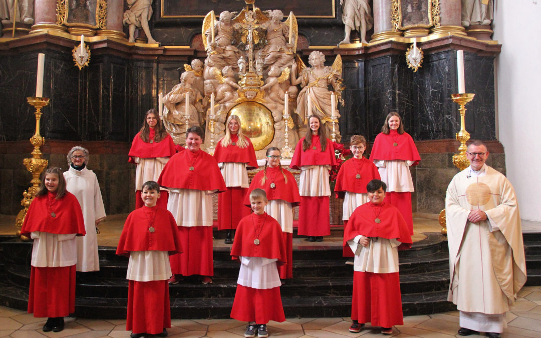 Neue Minis in der Pfarrgemeinde