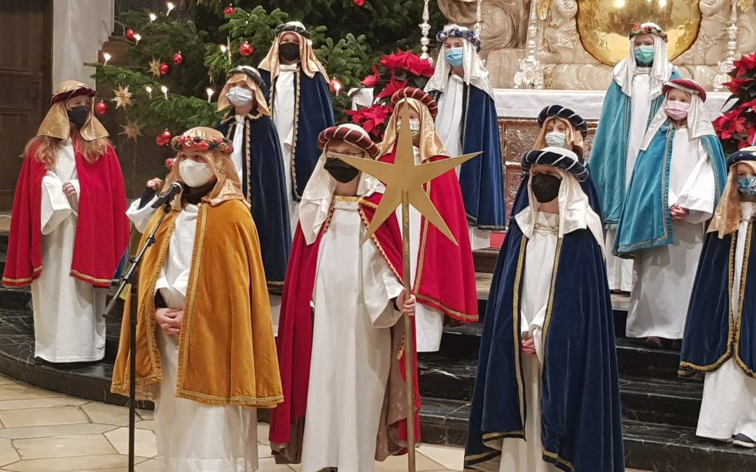 Aussendung der Sternsinger