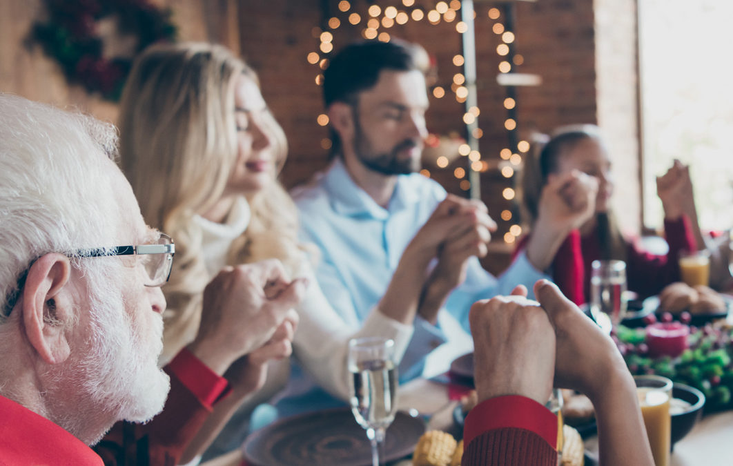 Wie beim Weihnachtsfest in der Familie Religion nicht zu kurz kommt