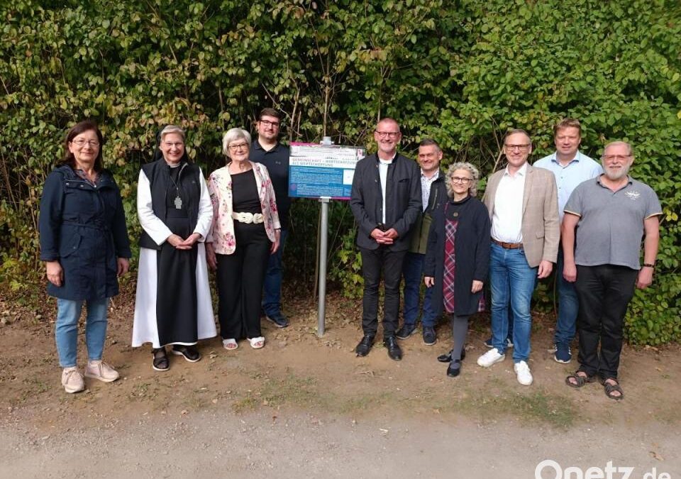 Gemeinwohlweg in der Parkanlage Schwanenwiese