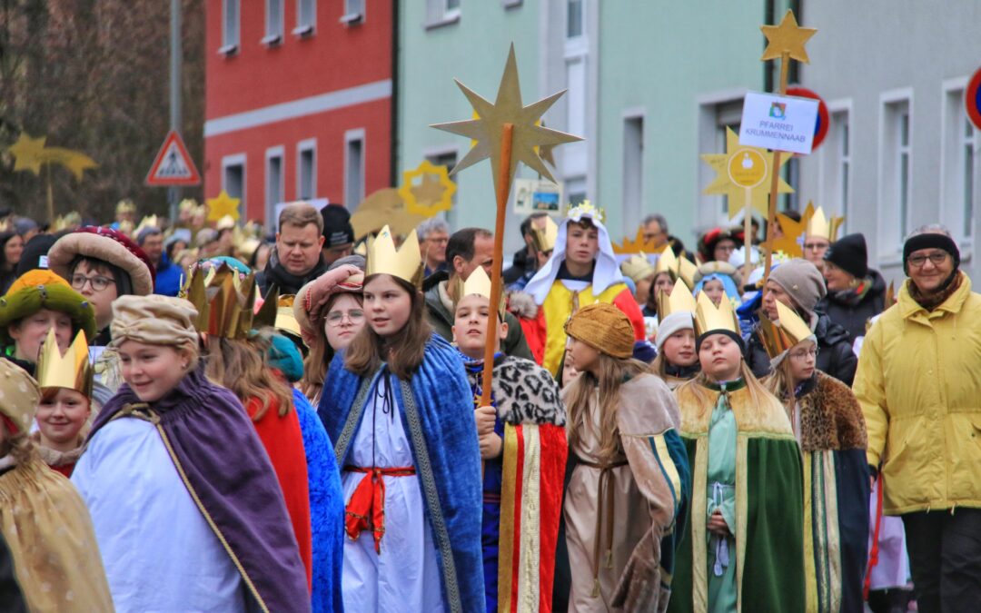 Sternsingeraussendung 2024 des Bistum Regensburg in Waldsassen