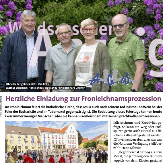 Waldsassener Anzeiger – Juni 2025 – Fronleichnam
