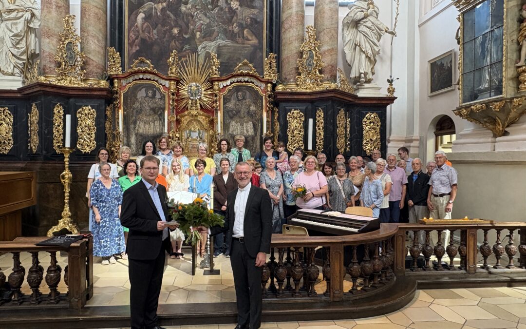 25 Jahre Kirchenmusiker an der Basilika Waldsassen