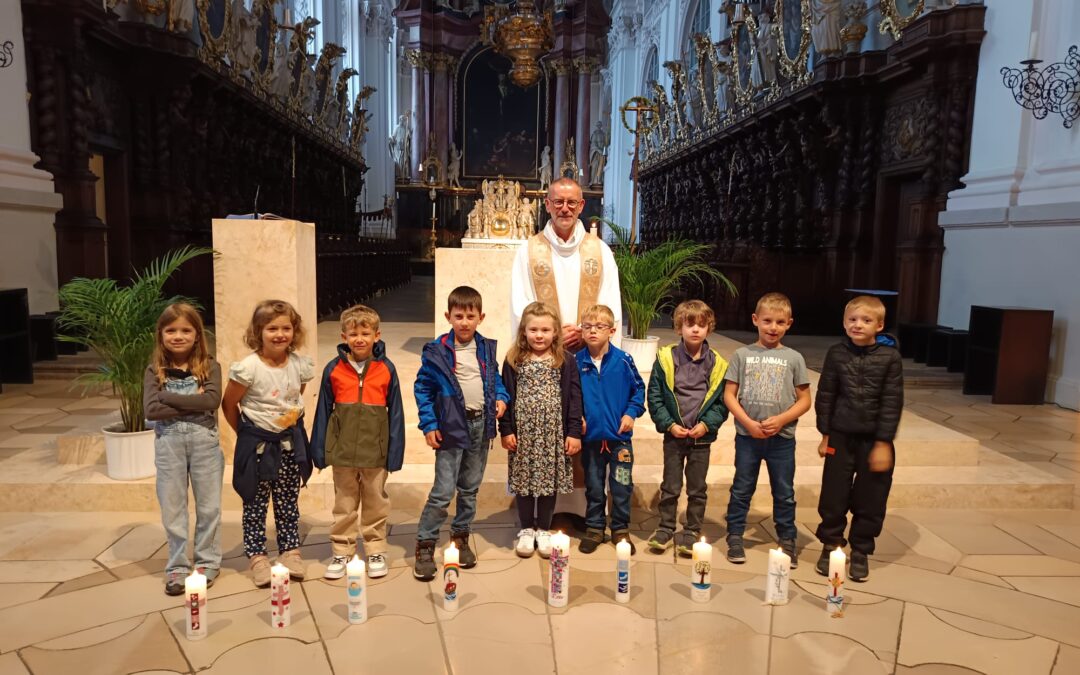 Tauferinnerungsfest für die Vorschulkinder des Johanniter-Kinderhauses Waldwichtel