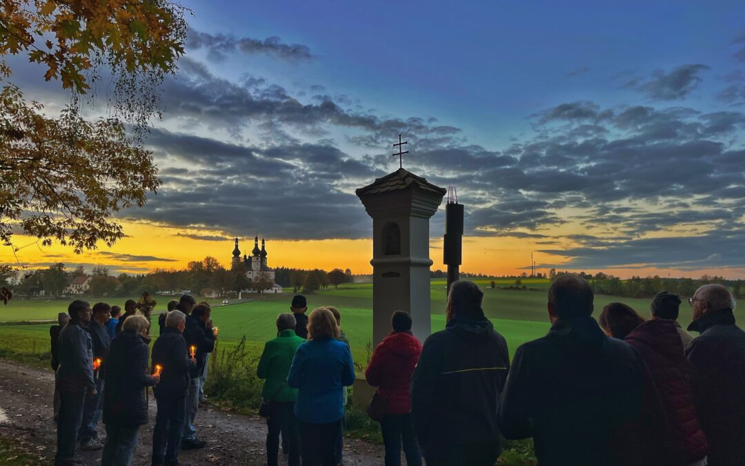 Rosenkranzprozession zur Kapplkirche