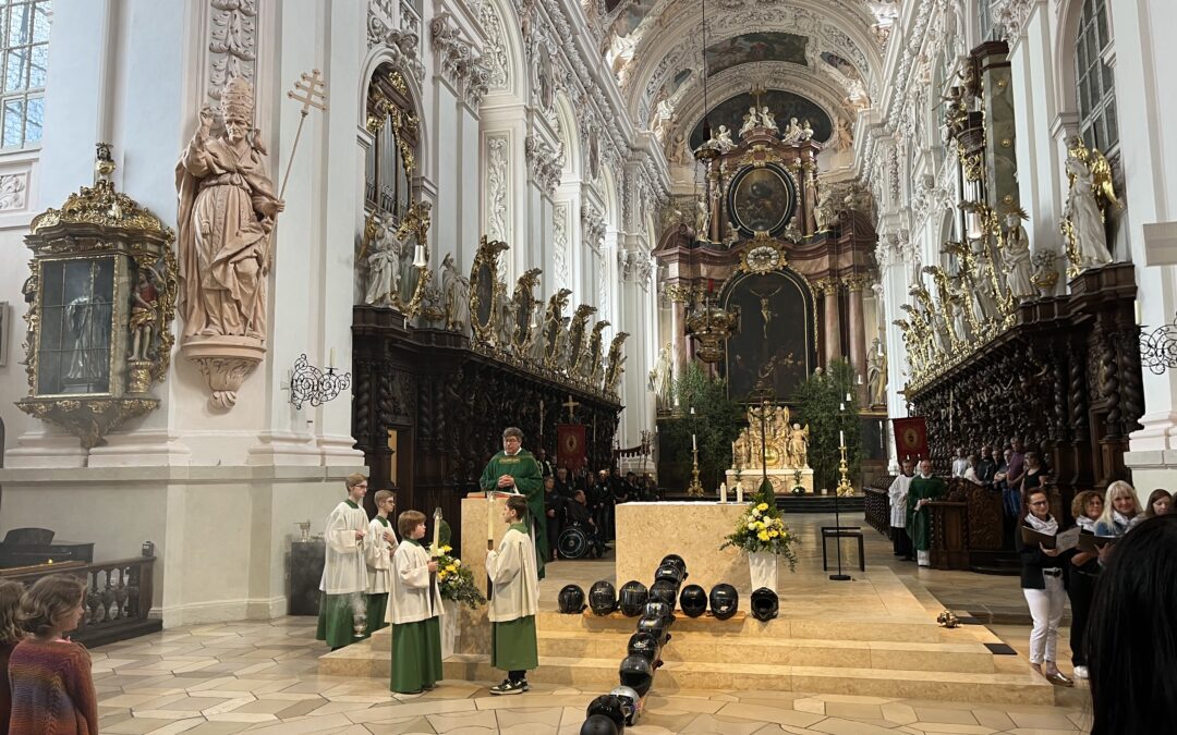Motorradfahrergottesdienst in der Basilika Waldsassen